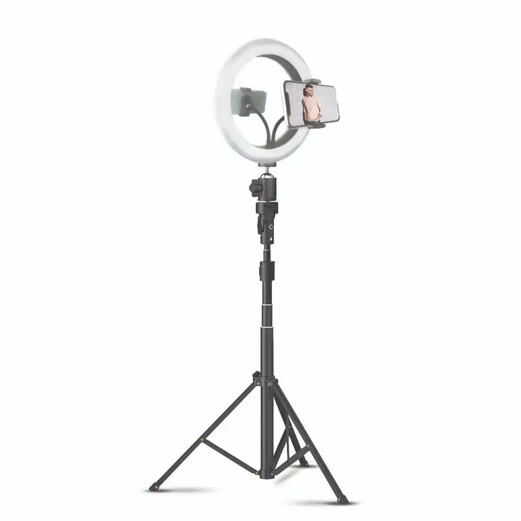Aro de luz 10” 3 tipos de iluminación  3