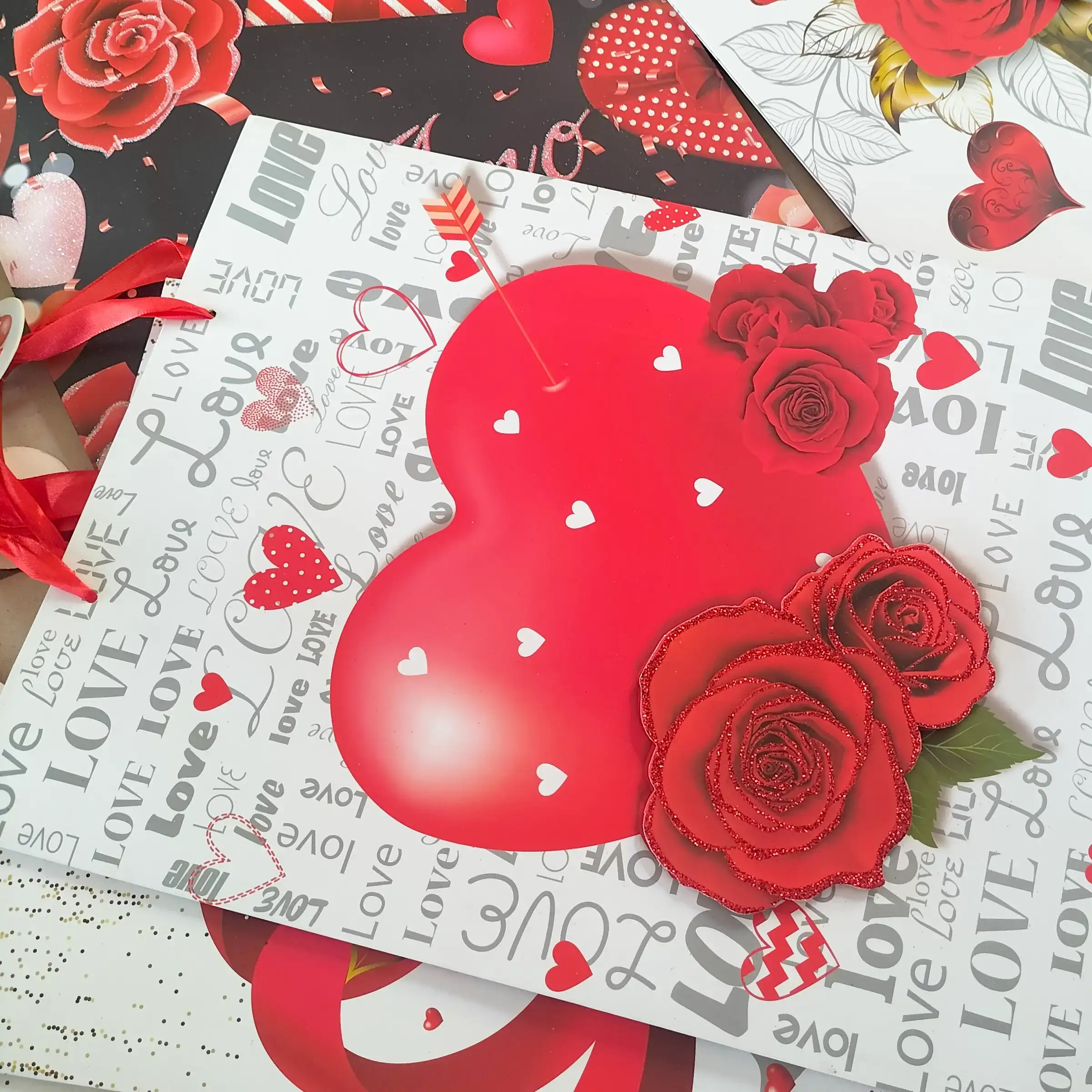 Bolsa de regalo  junbo flores 