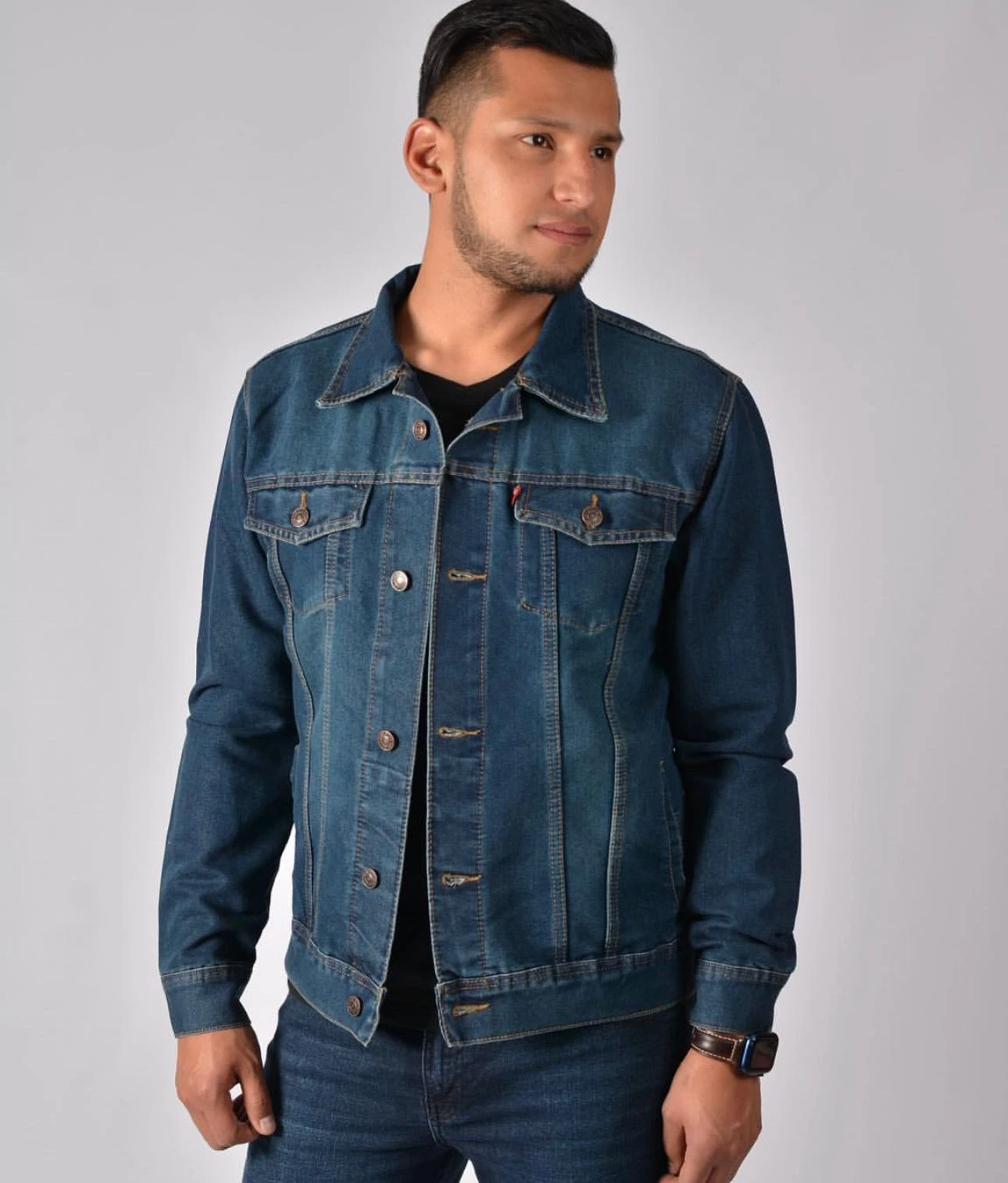 Chaqueta en Jean para caballero  5