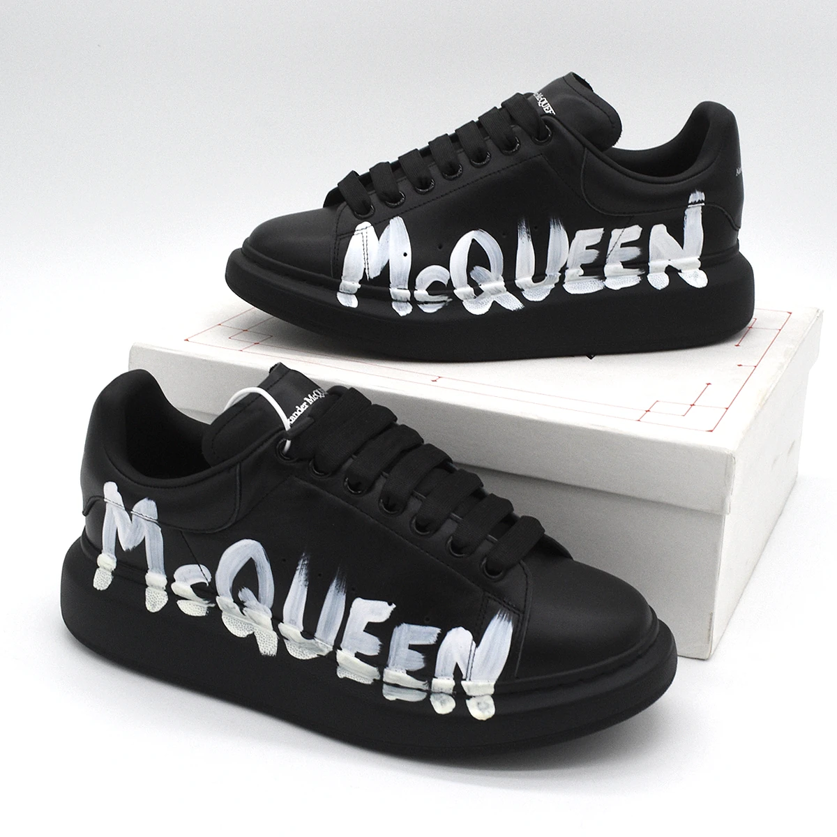 Tenis Alexander McQueen Graffiti-print 7