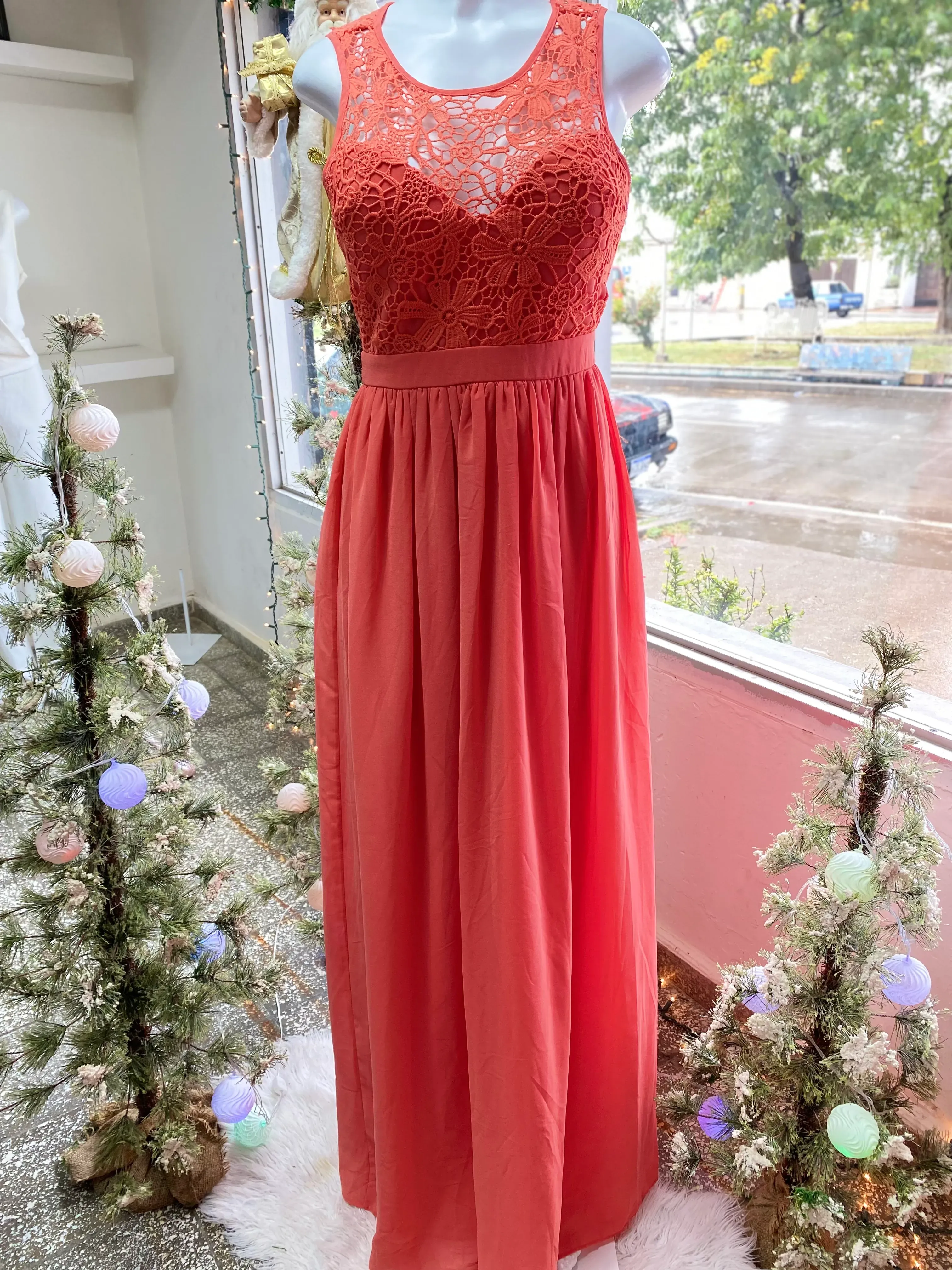Vestido de Noche Talla M 