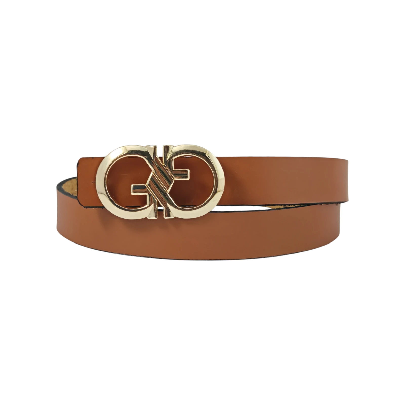 FERRAGAMO dorada 2.5 cm de ancho  3