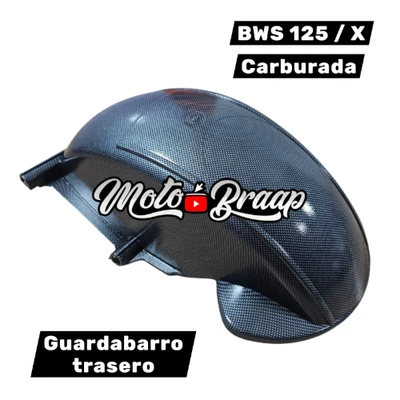 PL BWS 125 Guardabarro trasero interno Hidrografia carbono OKL IMGUT14