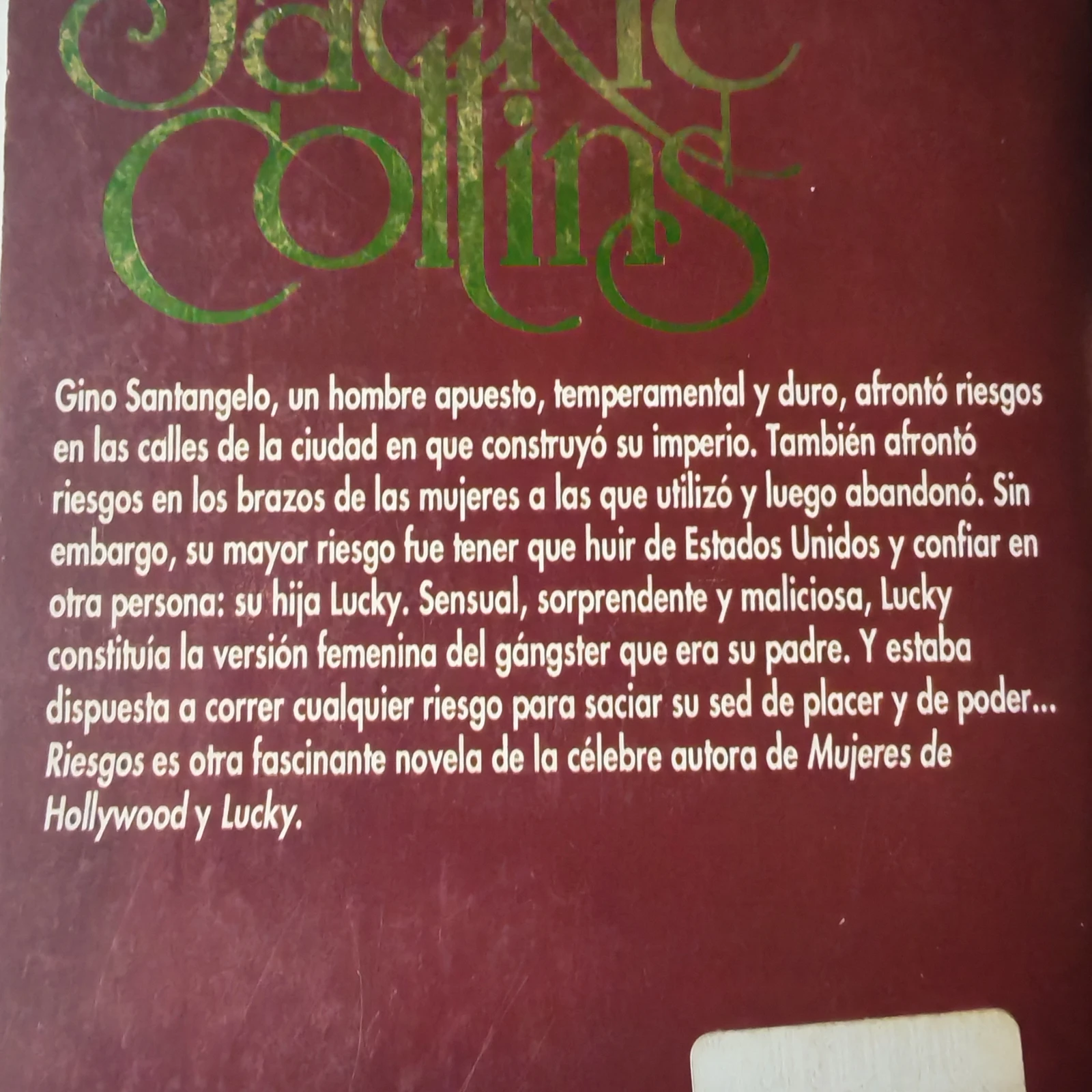 Riesgos, Jackie Collins, usado 3