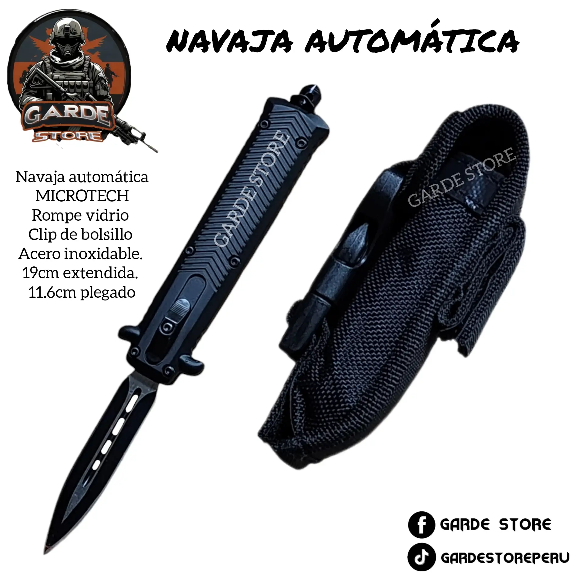 NAVAJA AUTOMÁTICA MICROTECH 