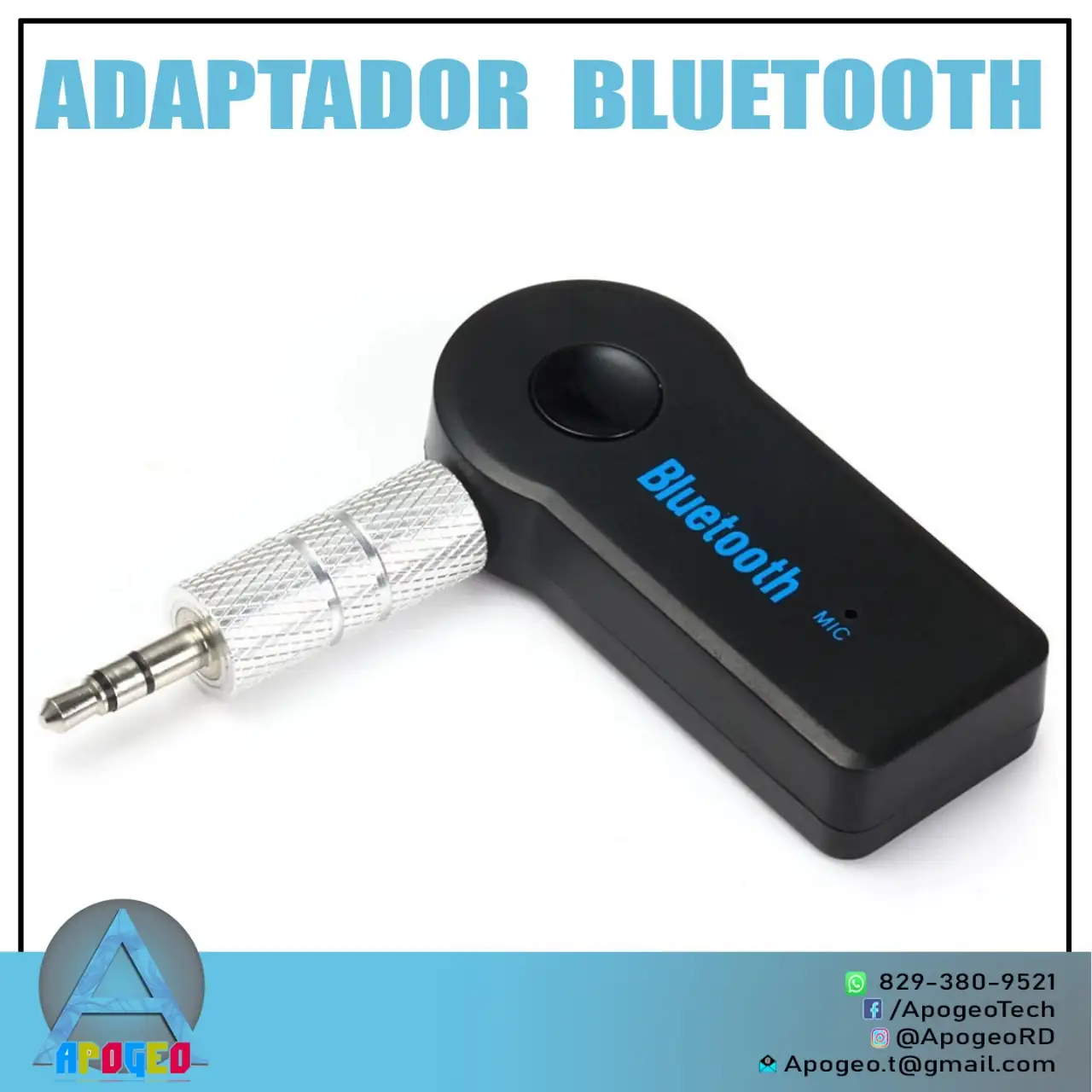 Adaptador Bluetooth para vehículo 