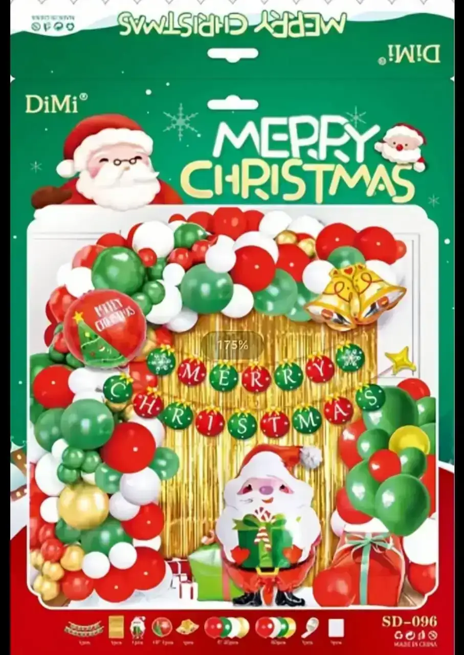 Globos Navideños 