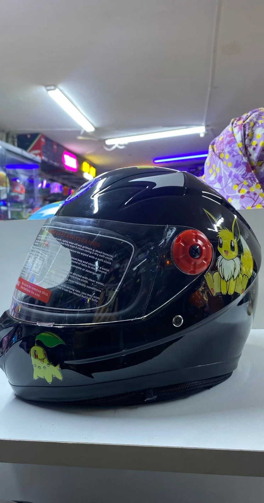 CASCO NEGRO NIÑO