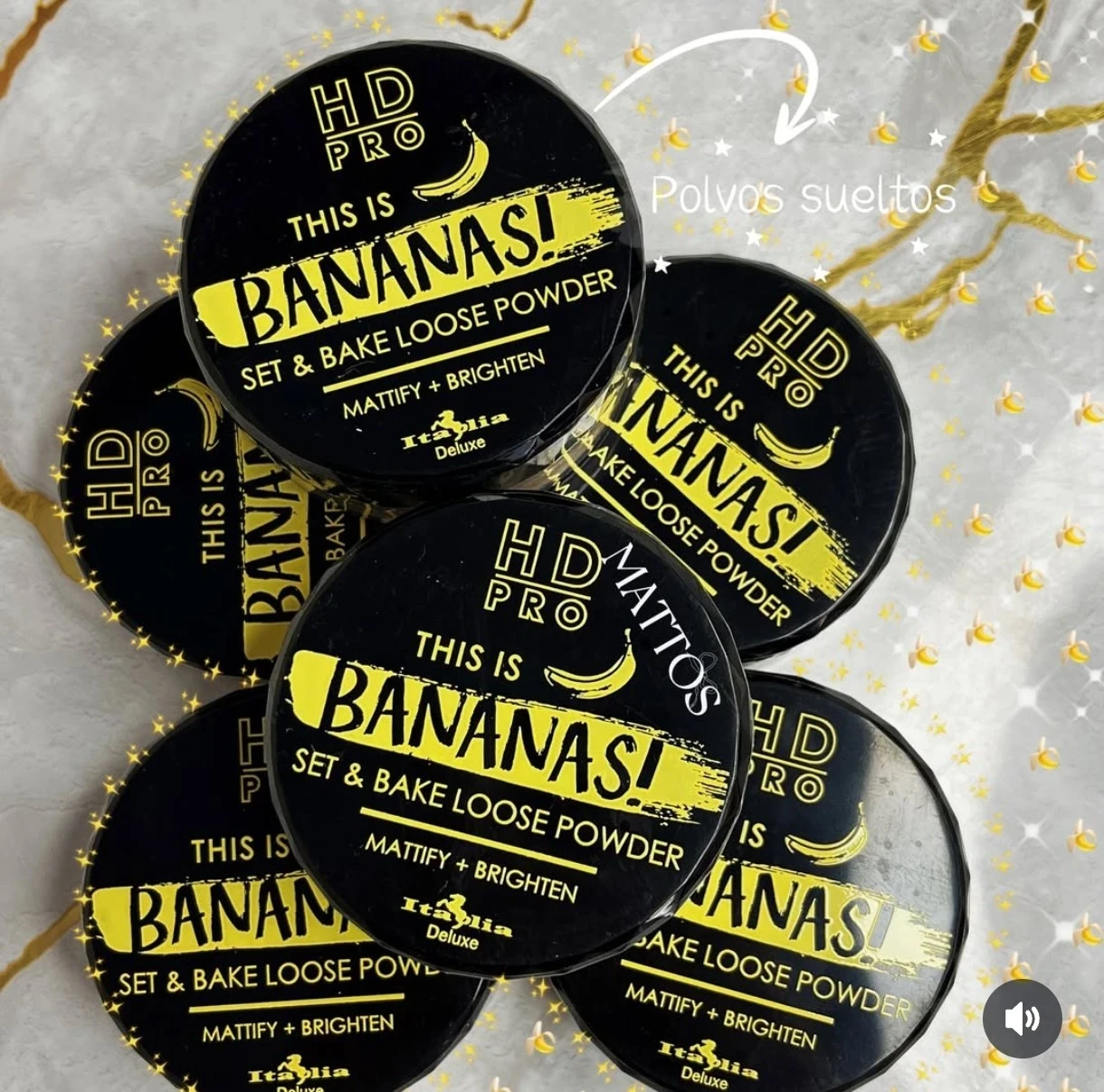 Polvo Banana Italia Deluxe 🥰🌸 2