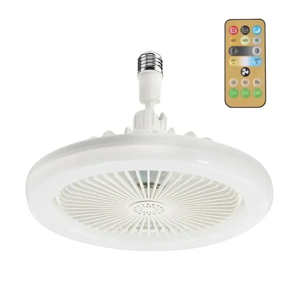 FOCO LED VENTILADOR 30W E27 3 COLORES 3K/4K/6K 4