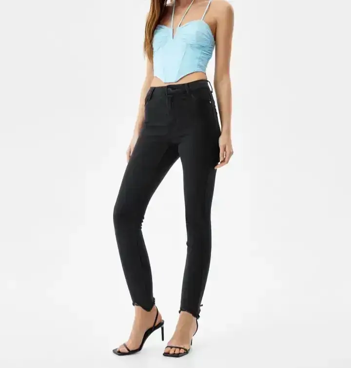 Pantalón sarga skinny  2