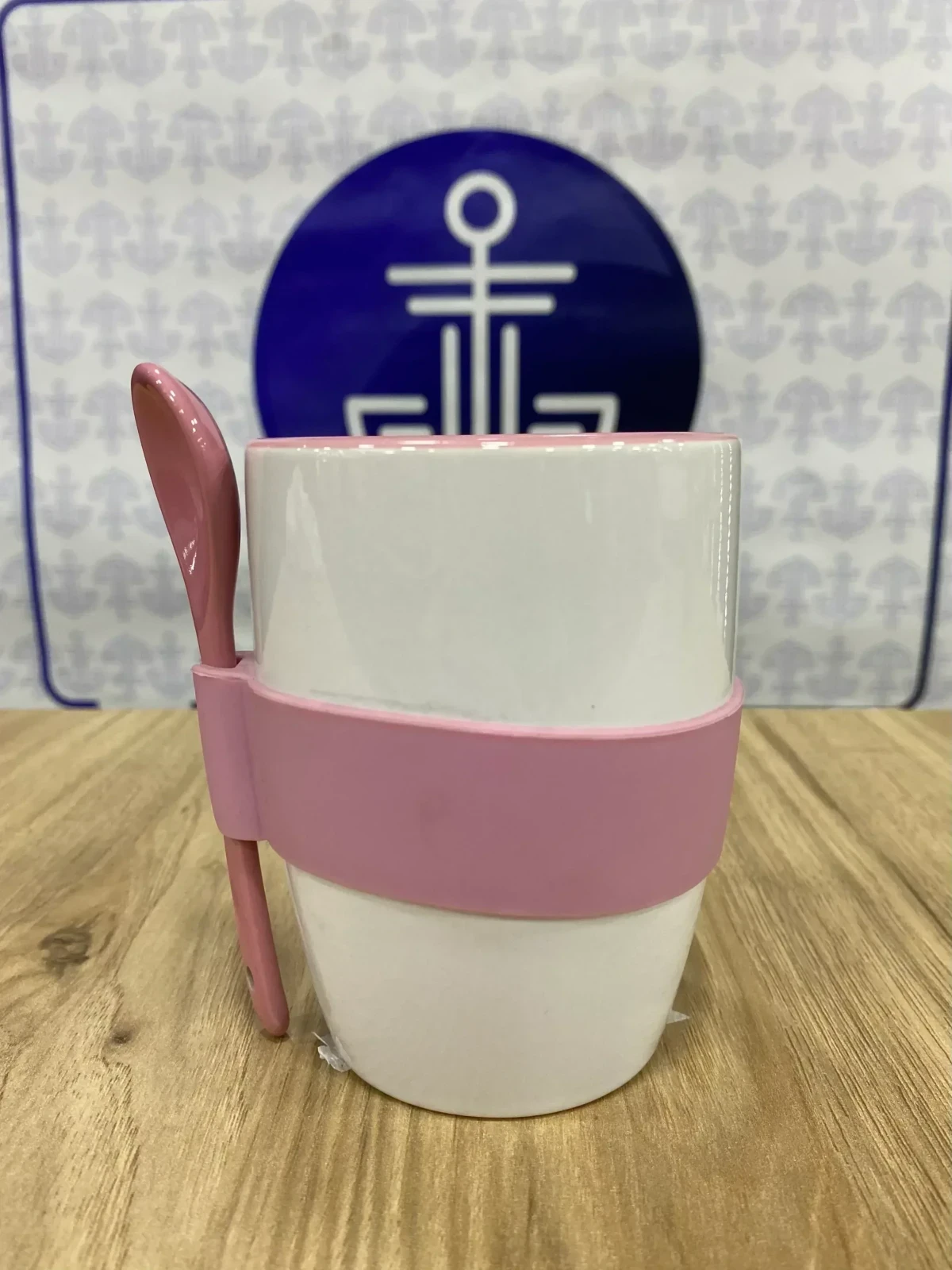 Vaso Fondo Color Conico Siliconado Con Cuchara  4