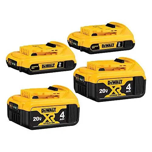 Dewalt Kit 4 Baterias  2