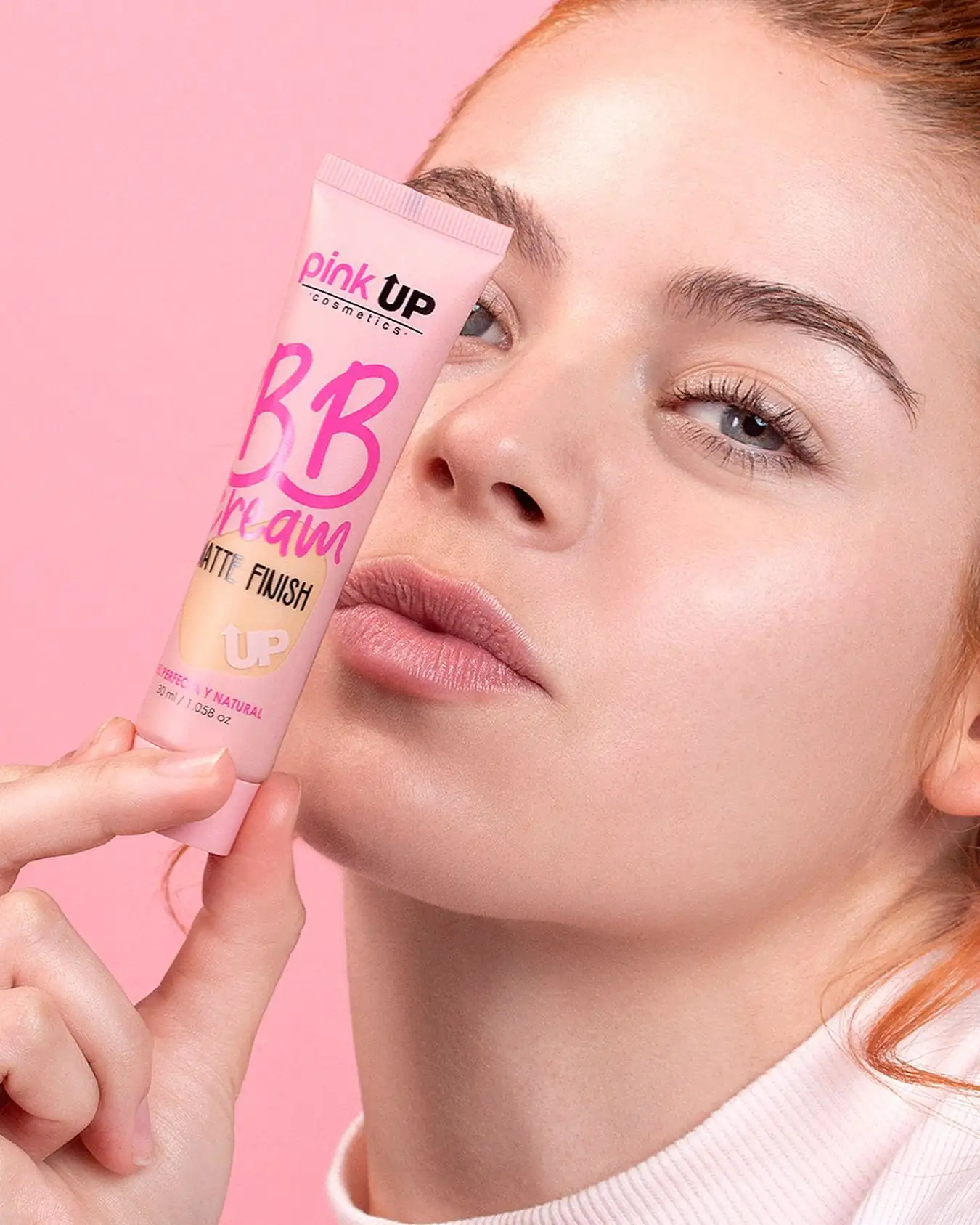 BB Cream Matte Finish tono Ligh - Pink Up