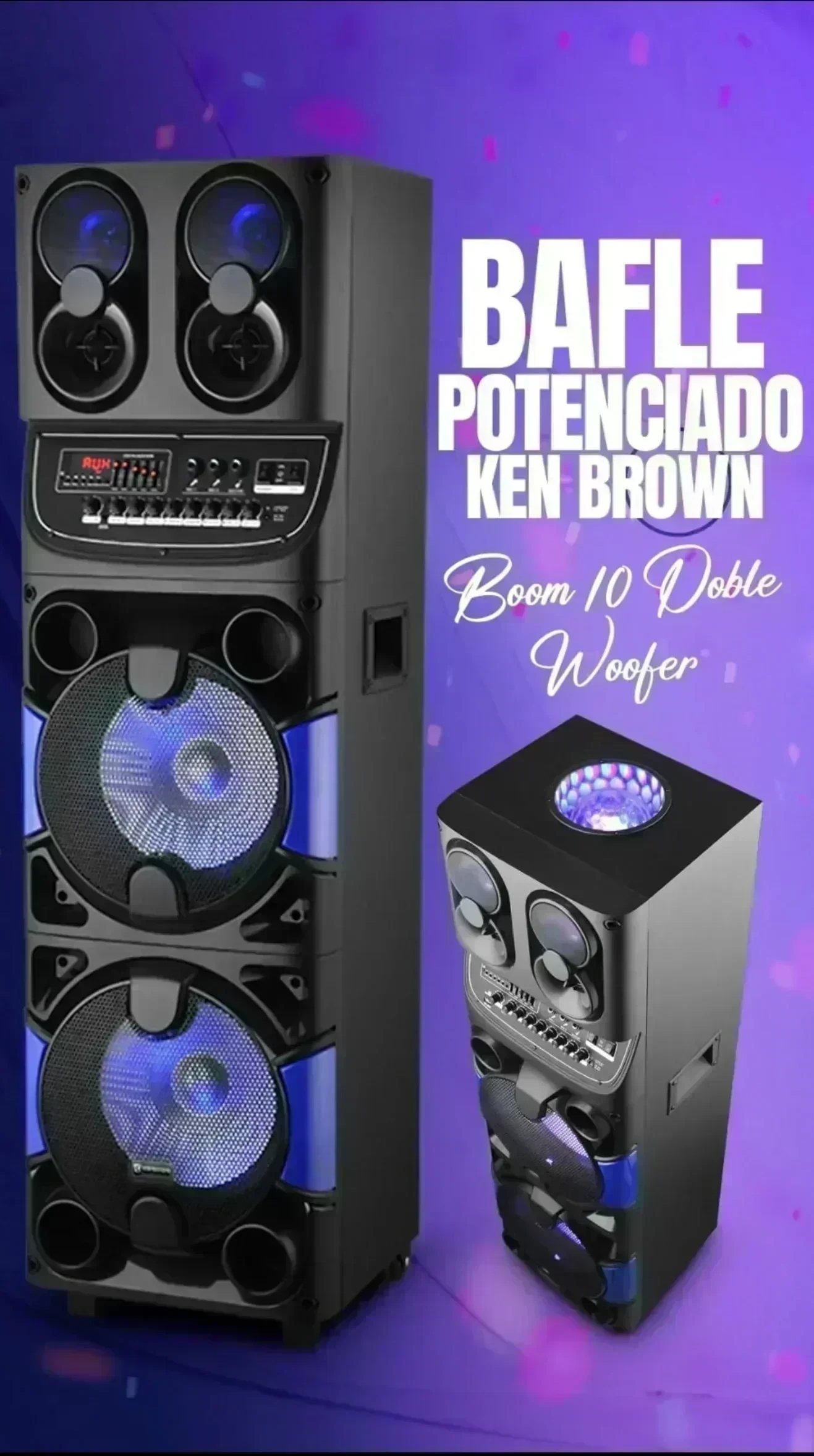 PARLANTE KEN BROWN BOOM 10 2