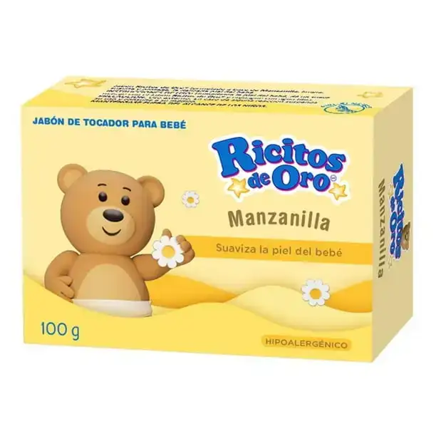 JABÓN RICITOS DE ORO CON MANZANILLA 100 G