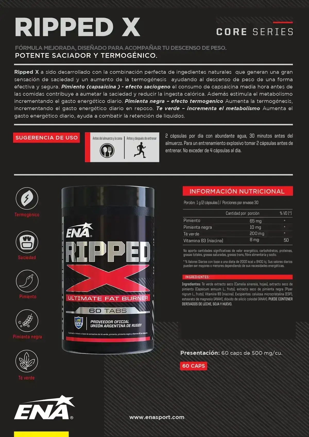 Ripped X (60caps) 2