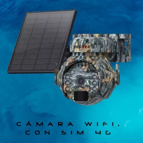 CÁMARA SOLAR / WIFI / SIM 4G