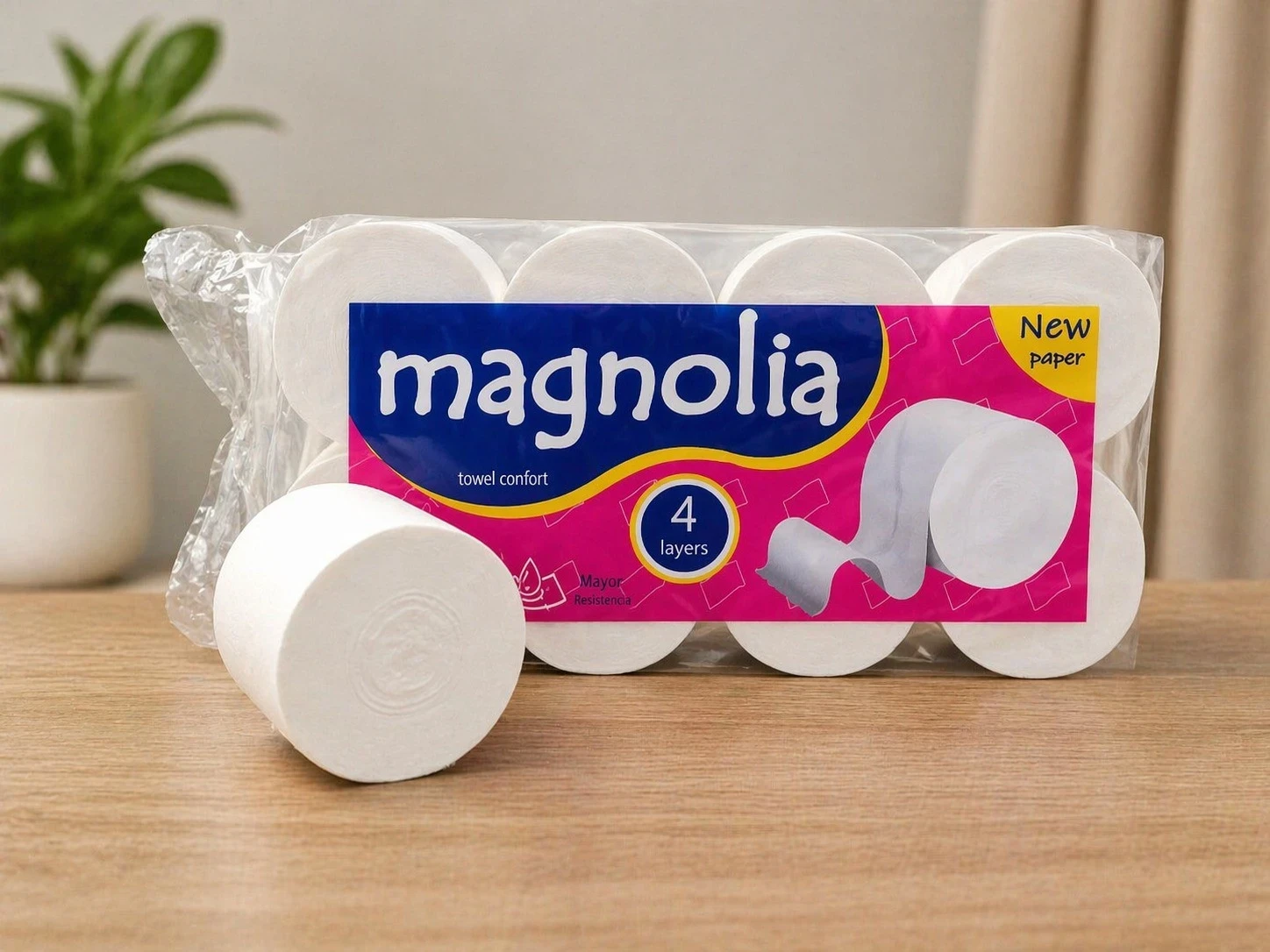 PAPEL SN CONO MAGNOLIA  x8