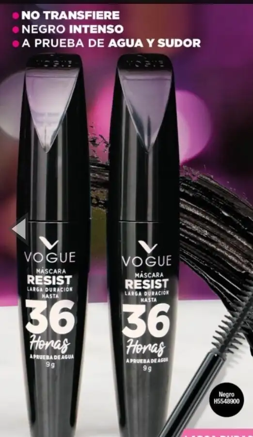 Máscara Resist. Vogue