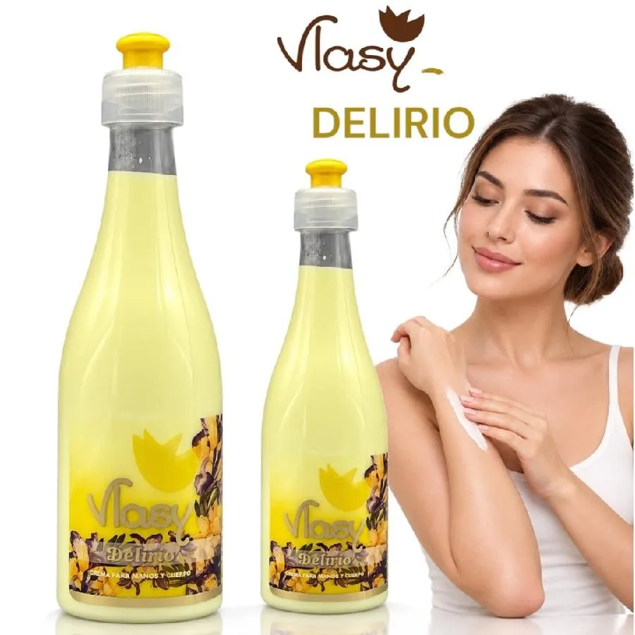 crema para manos y cuerpo delirio 260ml