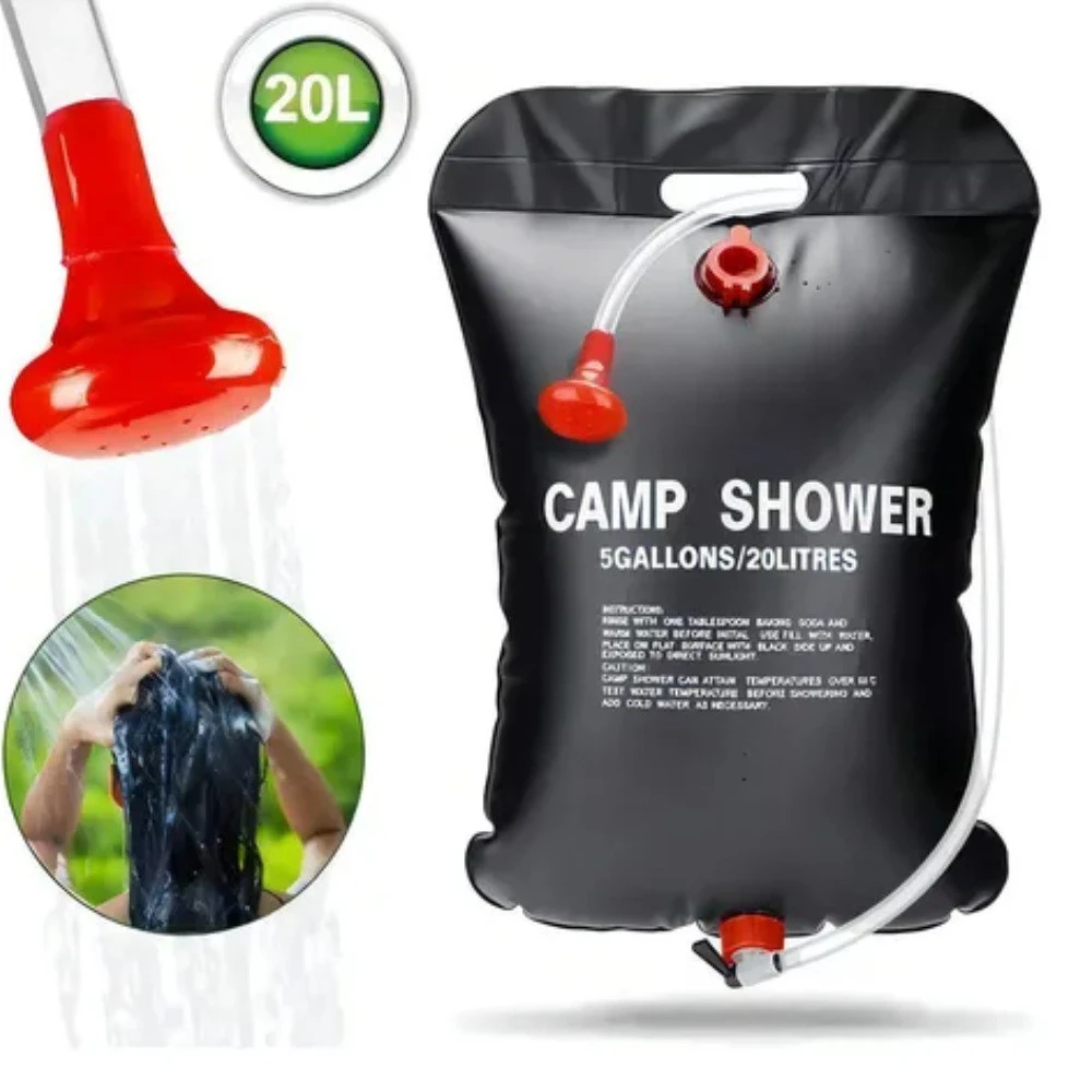 Bolsa ducha regadera portátil 20 LITROS 