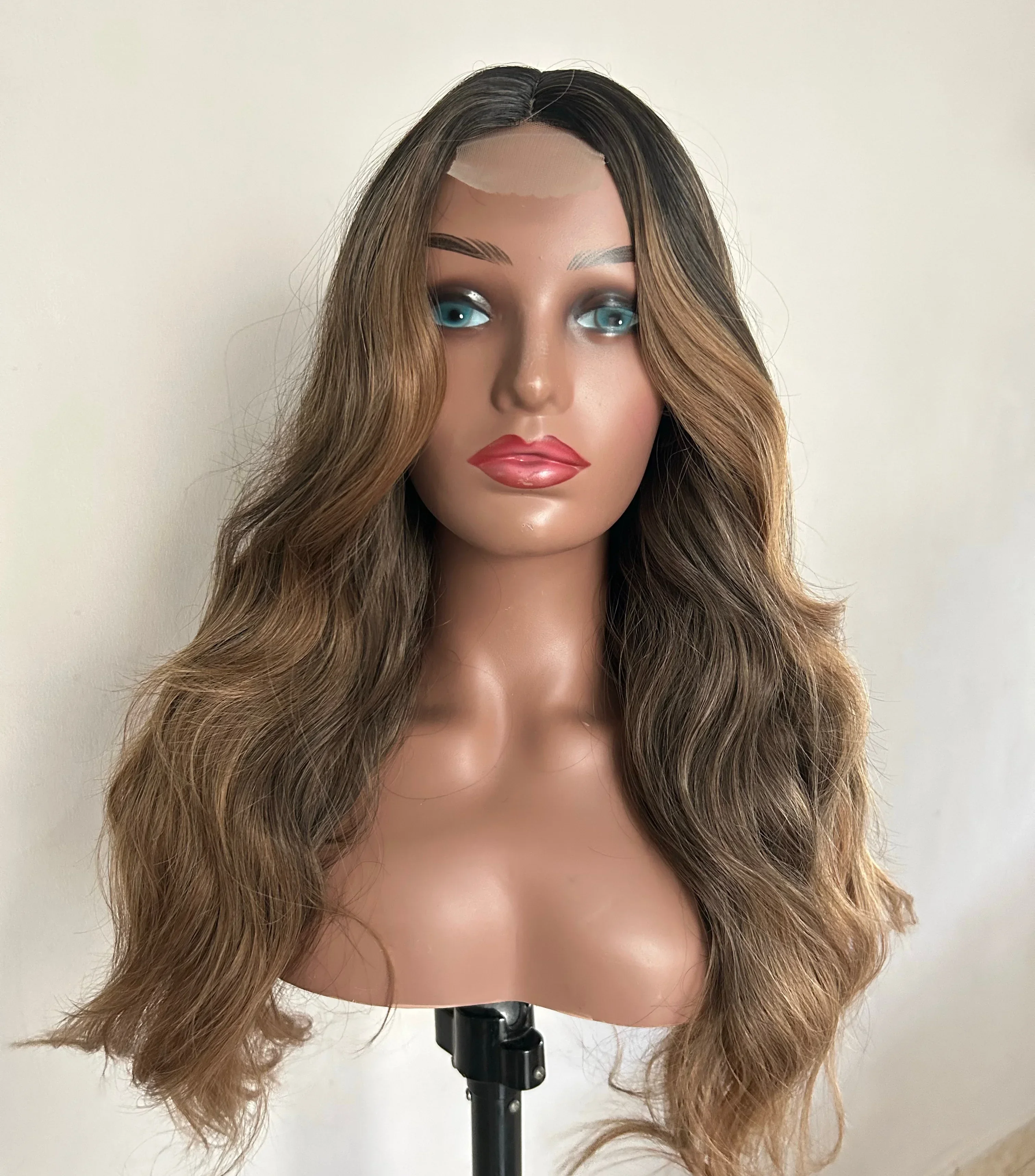 Peluca chocolate de 22” 2