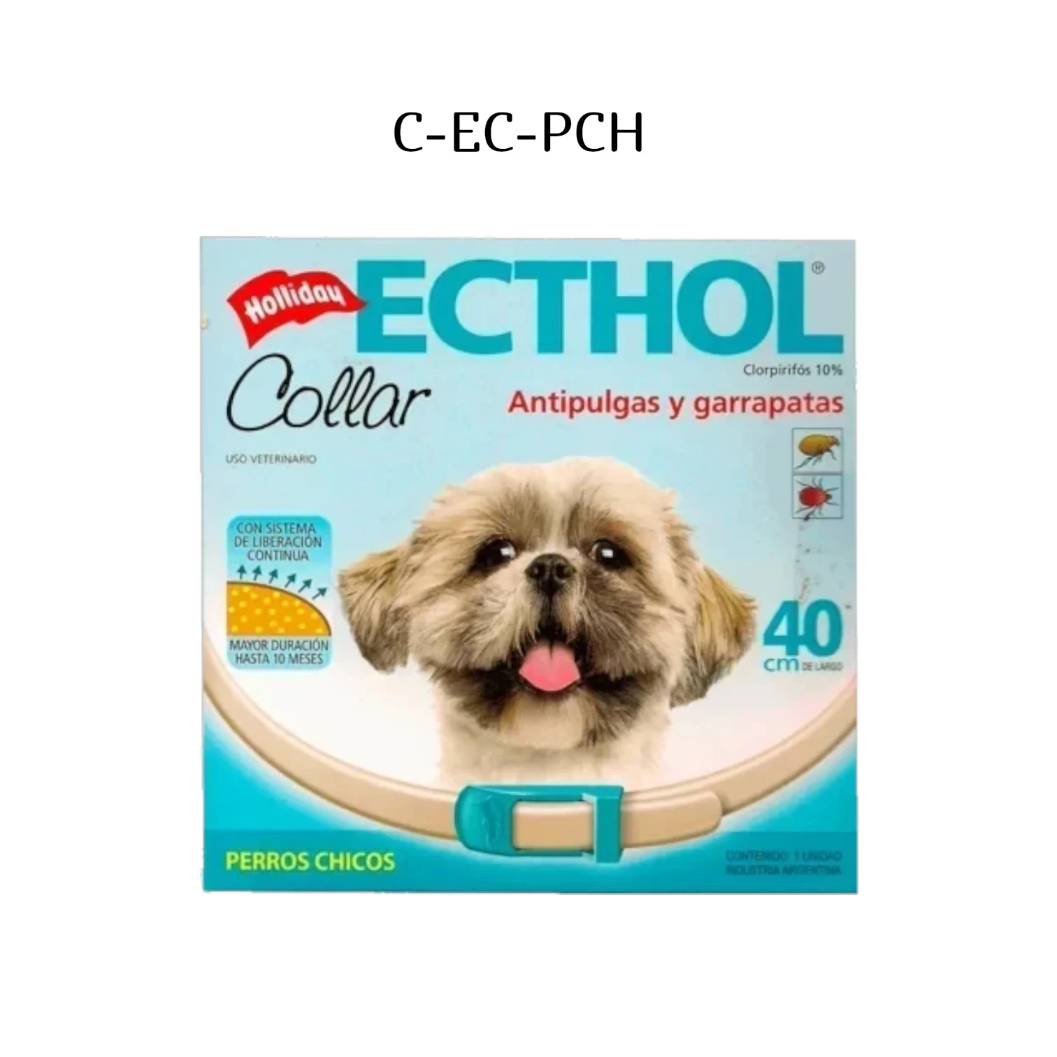 COLLAR ANTIPULGA ECTHOL CHICO