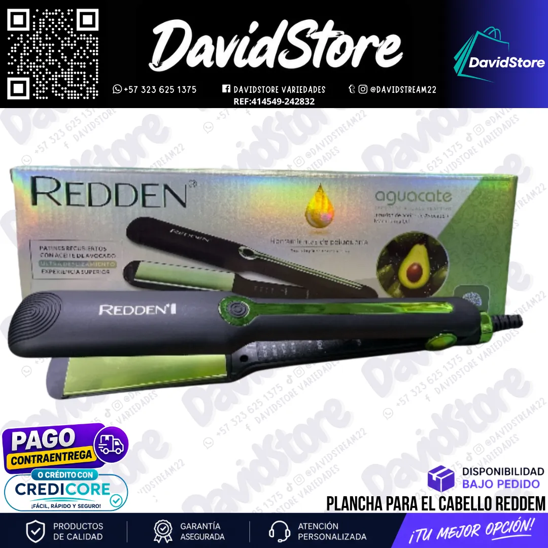 Plancha para el Cabello Redden