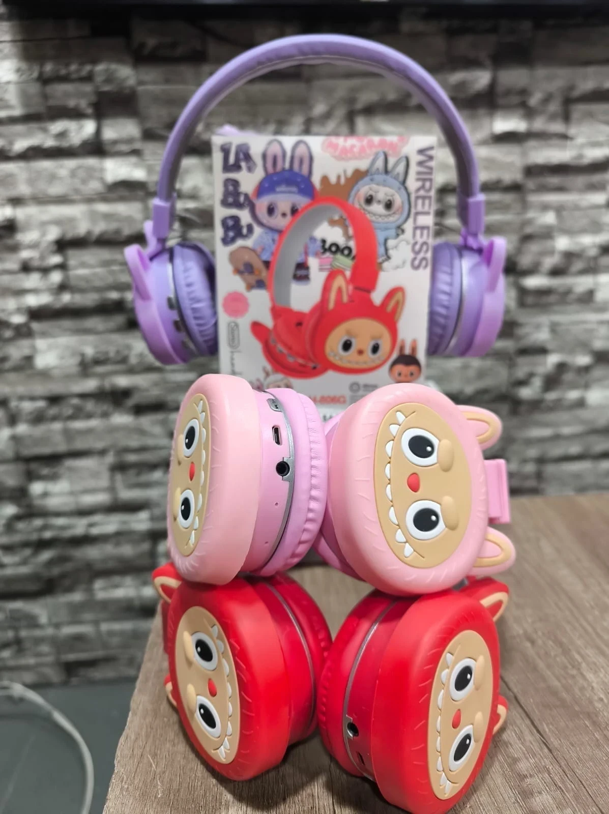 AURICULAR BLUETOOTH LABUBU 