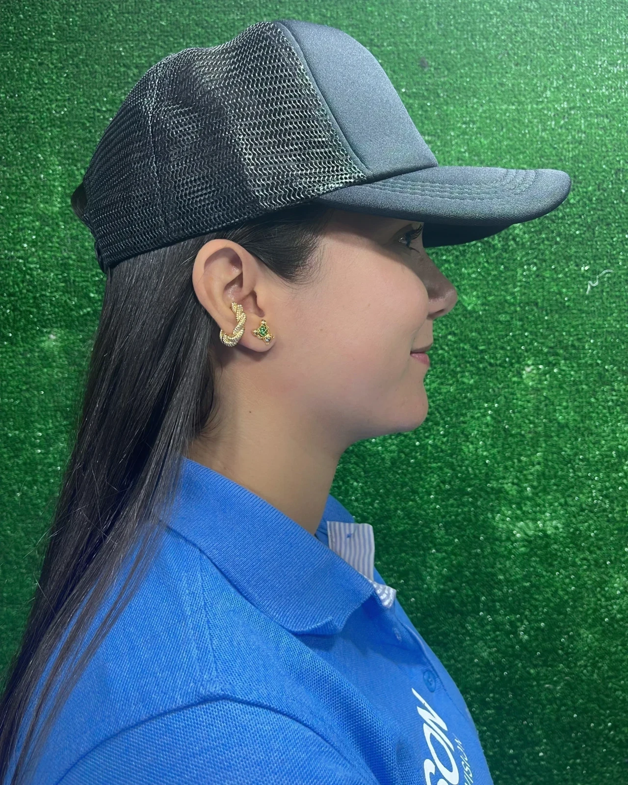 Gorra En Malla Unicolor 7