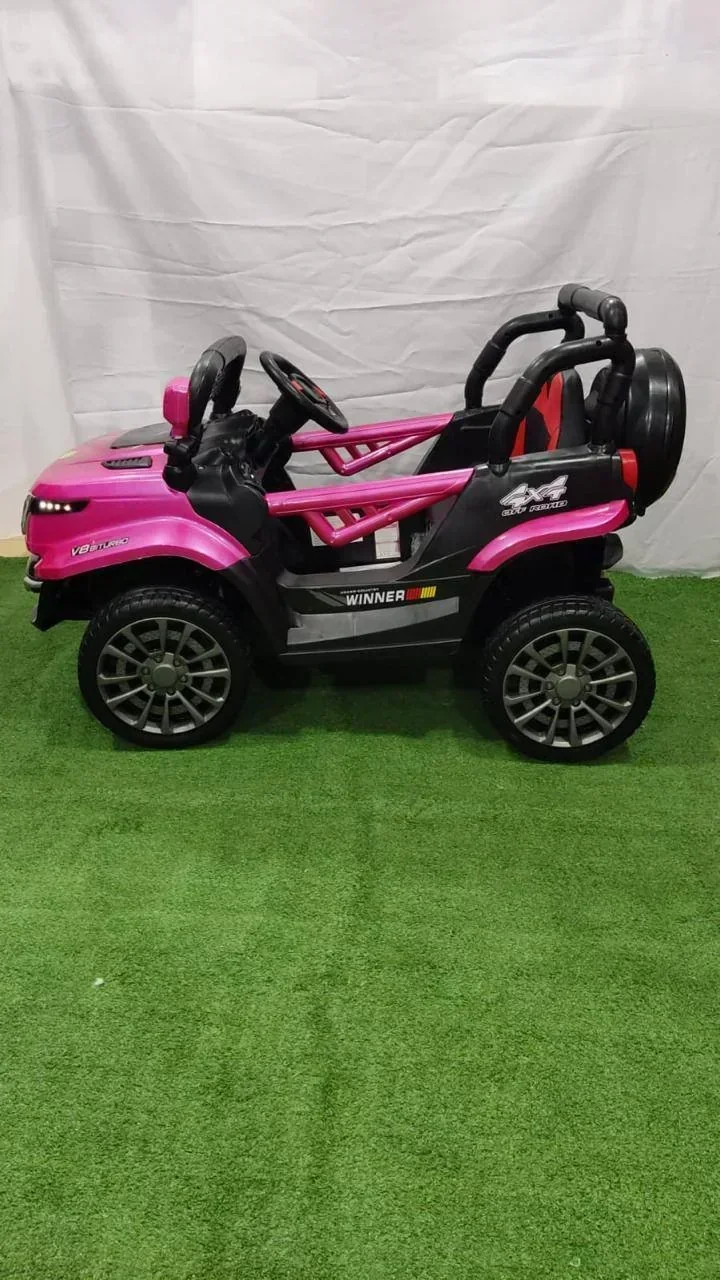 Carro Eléctrico Para Niña Toyota Llantas de Caucho Control Remoto 1 a 5 años 2