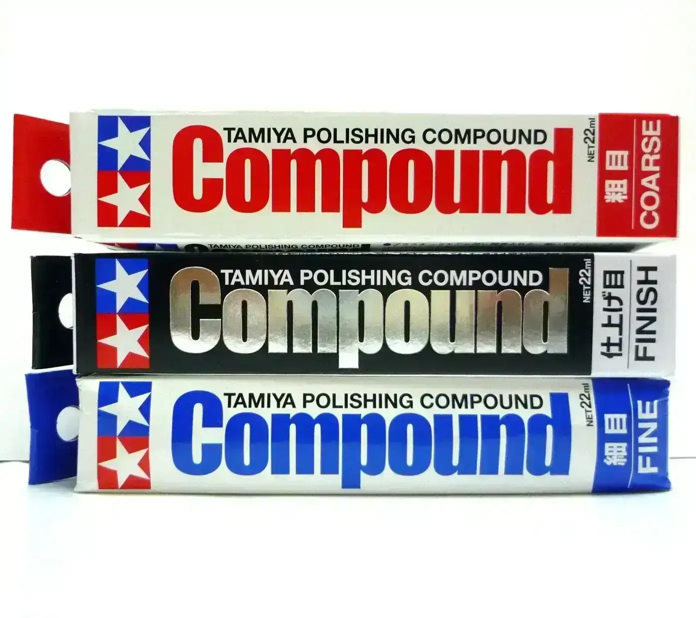 Tamiya Polishing Compound COMBO SET 