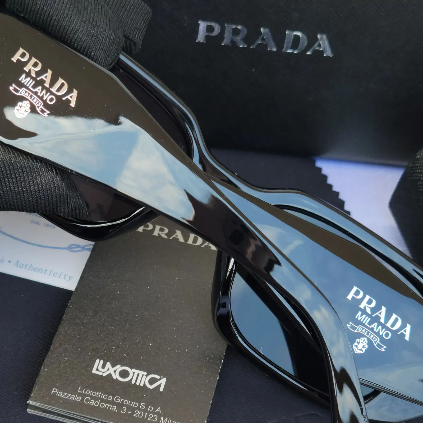 PRADA SUNGLASSES BlACK 3