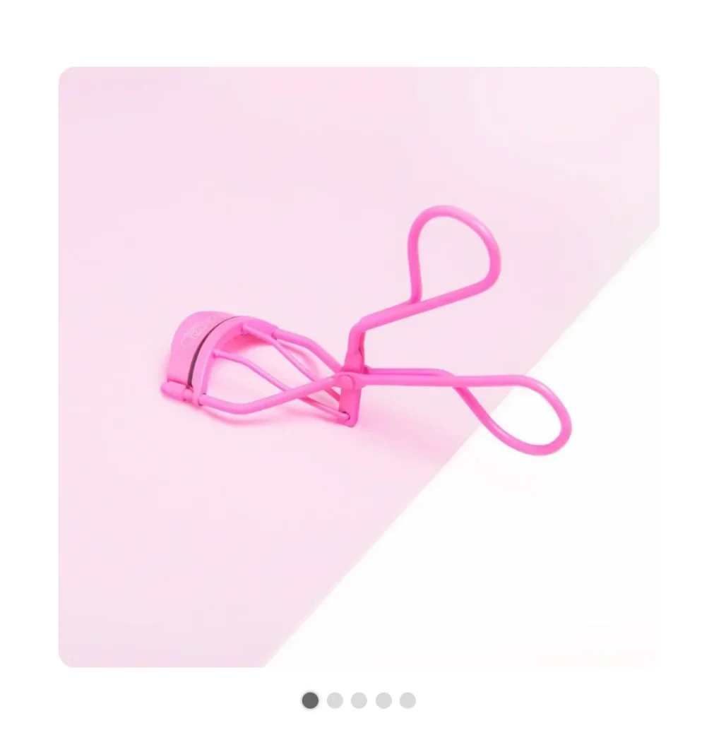 Rizador de pestañas hot pink-beauty creations 2