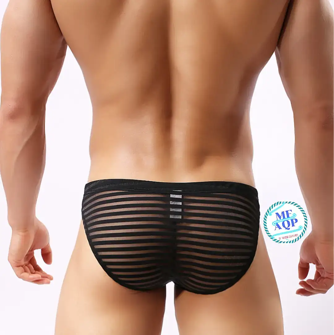 SLIP TRANSPARENTE A RAYAS 3