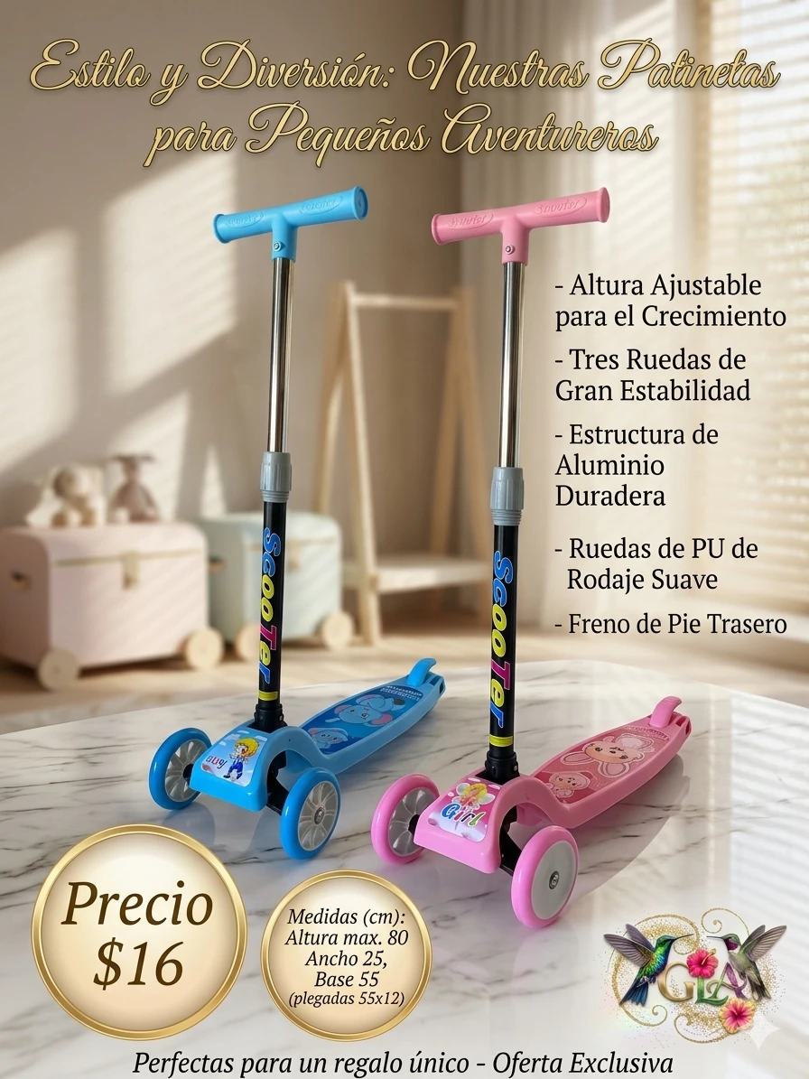 Scotter oara niño y niñas 