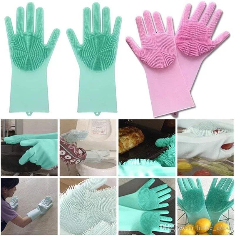 Guantes de silicón