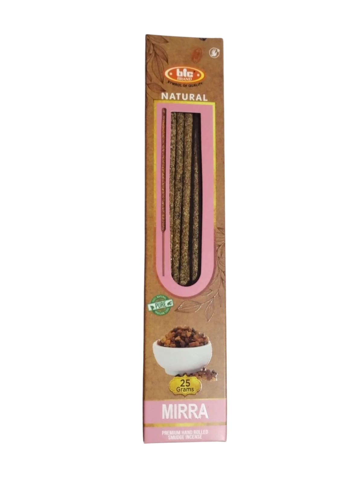 Incienso Mirra Organico Bic Natural 