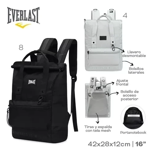 MOCHILA EVERLAST 16949 PORTA NOTEBOOK