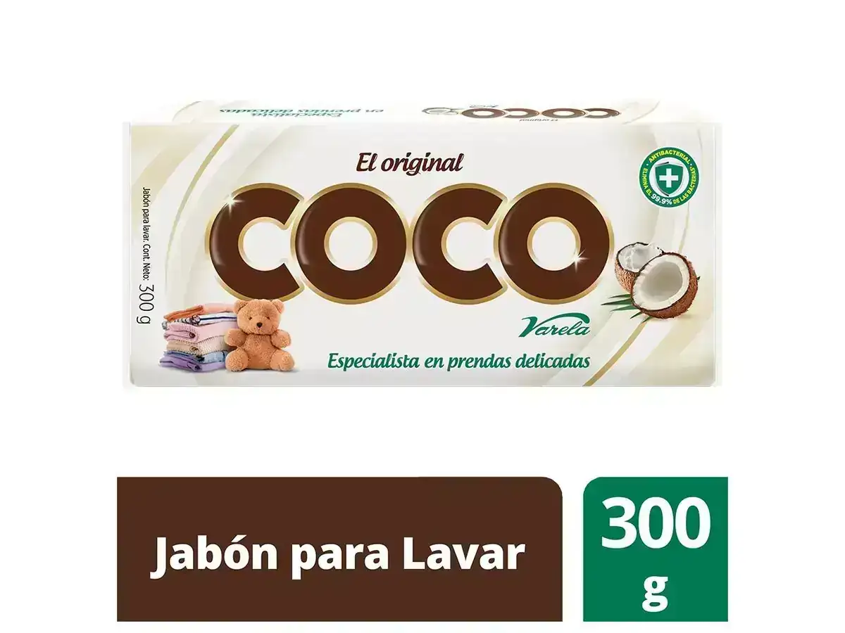 Jabón Coco Varela x 300g
