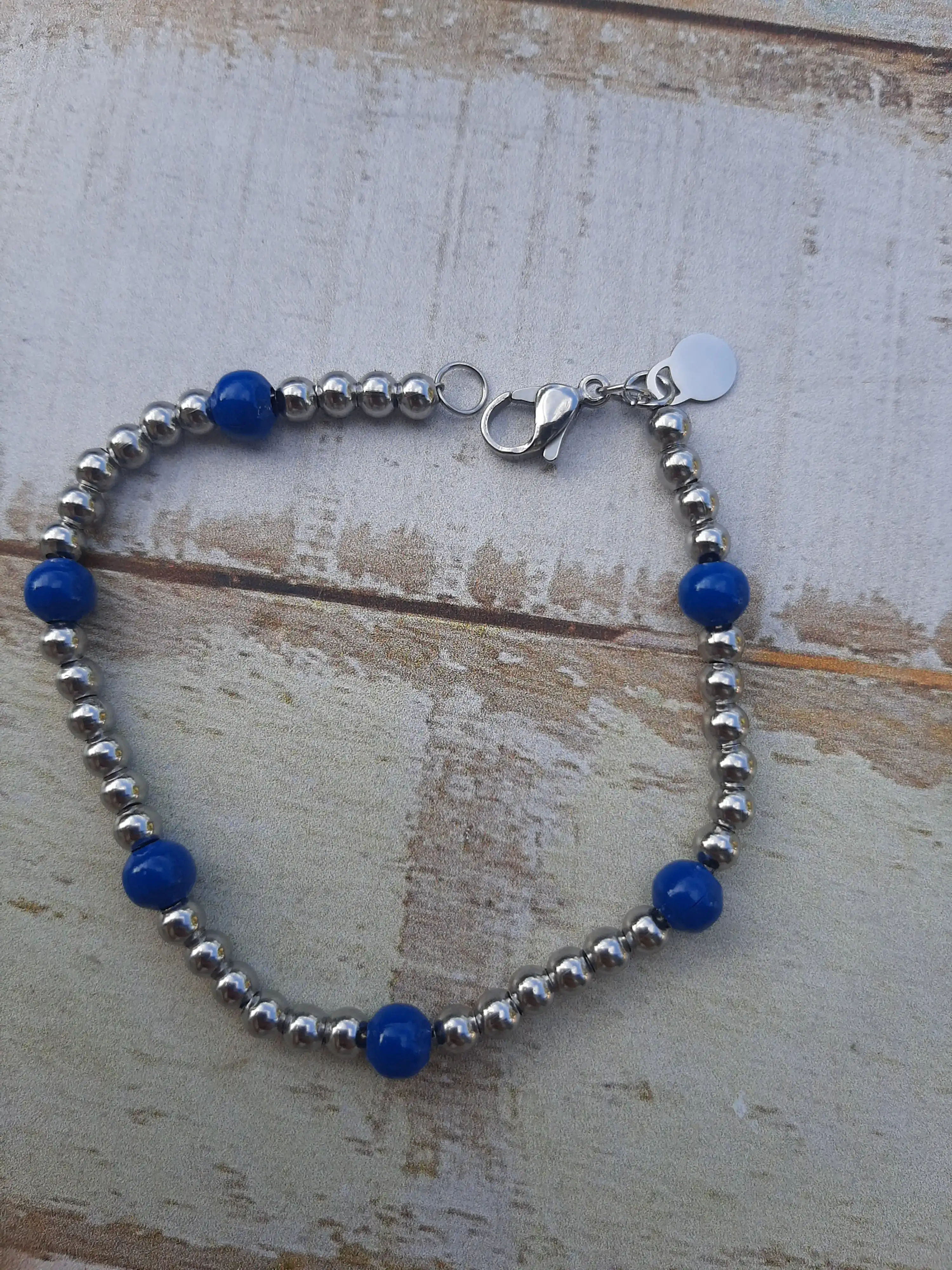 Pulsera de acero Forever jewels 