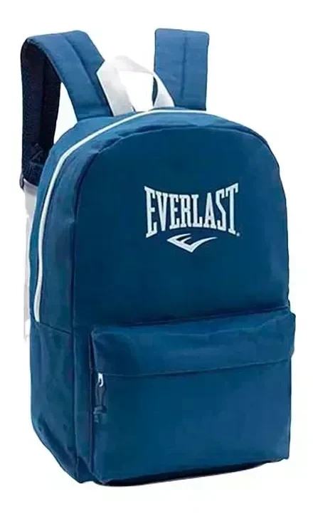 MOCHILA EVERLAST AZUL ESCOLAR