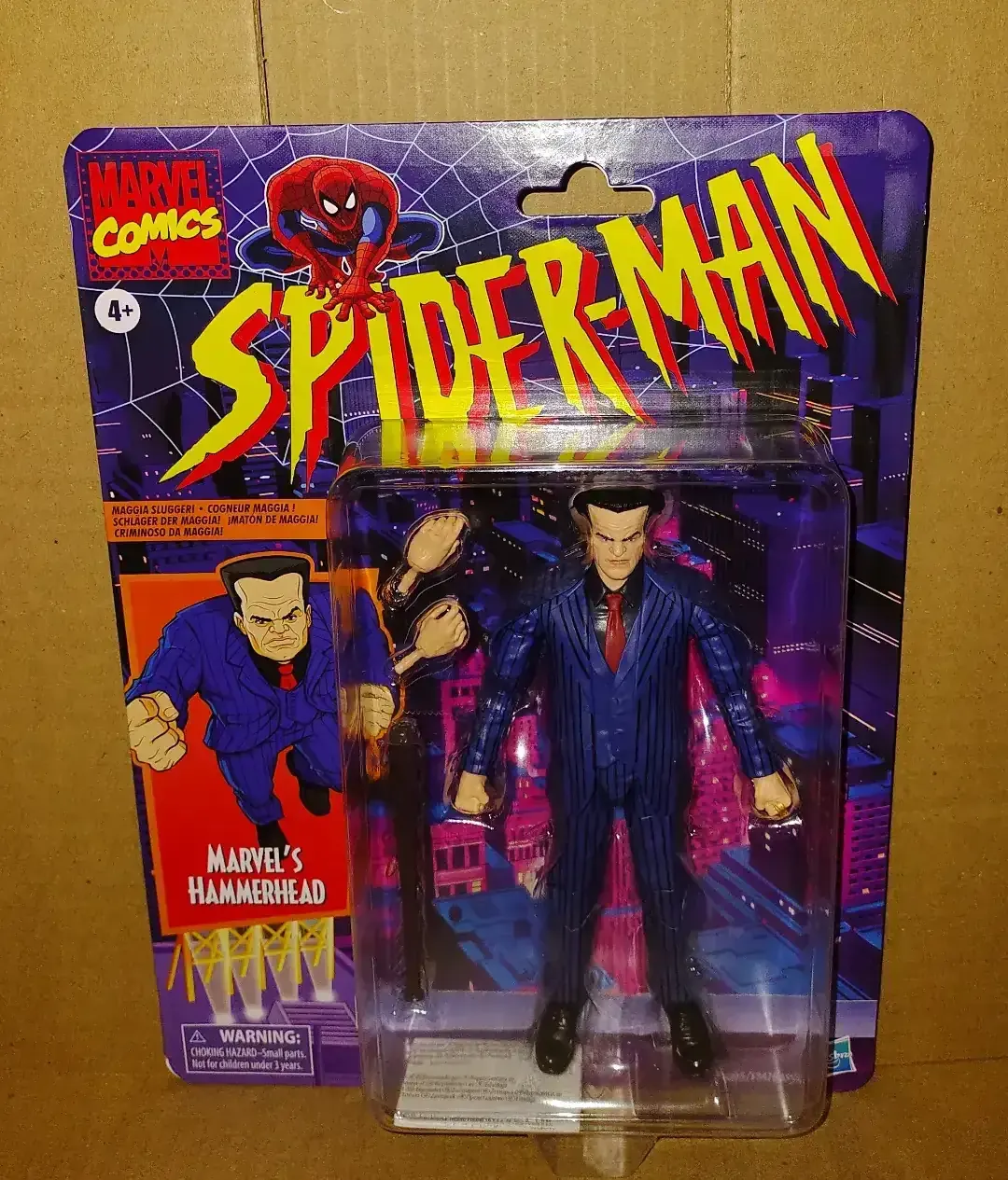 Hasbro Marvel legends hamerhead retro collection Spiderman 