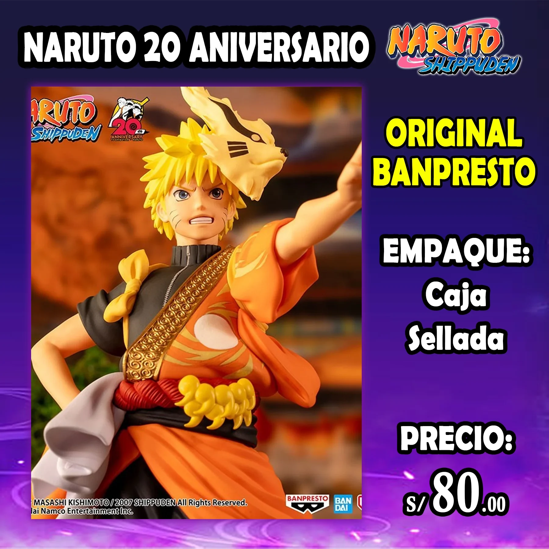 Naruto 20 aniversario