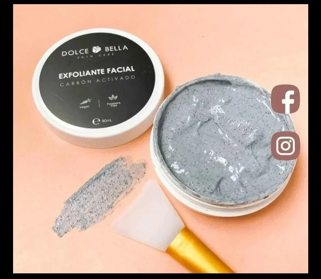dolce bella exfoliante carbon activado 