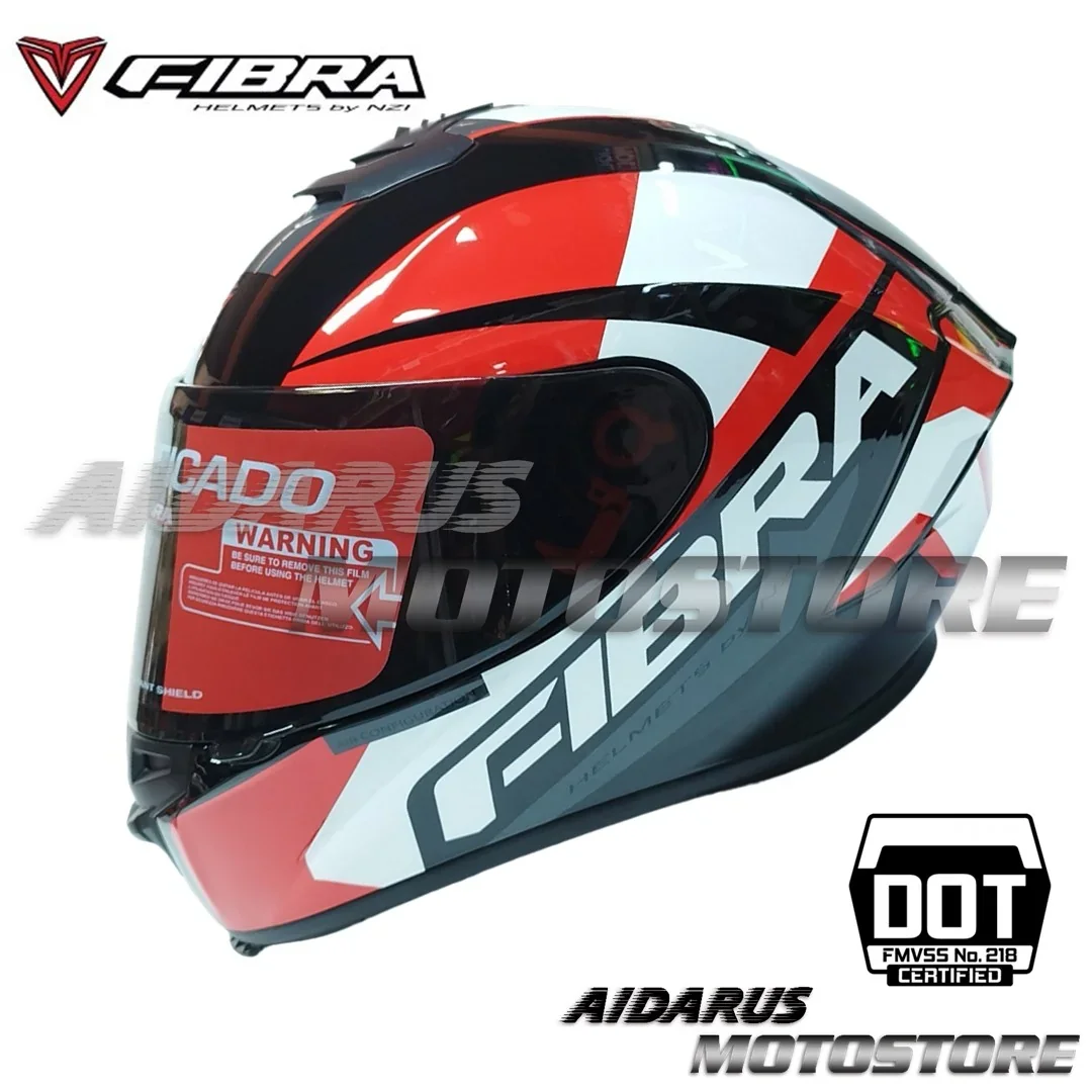 CASCO FIBRA MODELO GIGA DISEÑO BRILLO