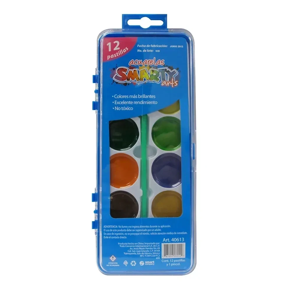 Acuarela estuche c12 colores 3