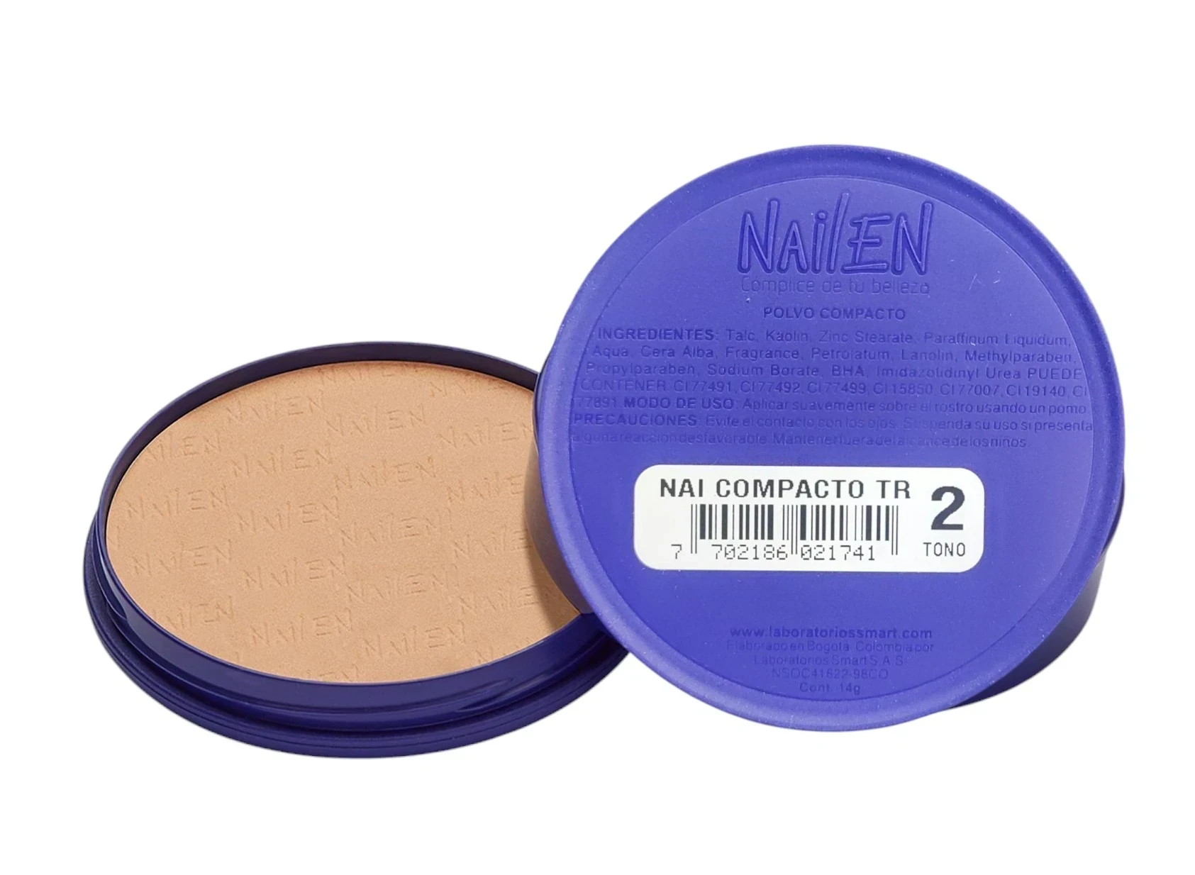 nailen polvo compacto tono 002
