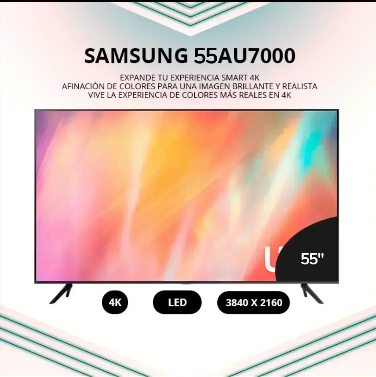 Smart tv Samsung 55" Au7000 